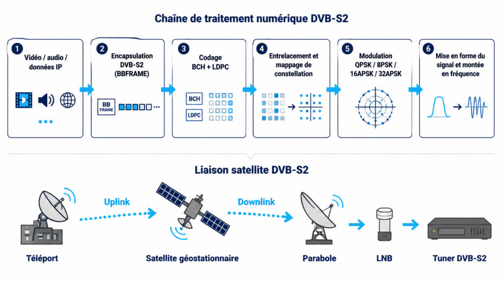 Liaison DVB-S2